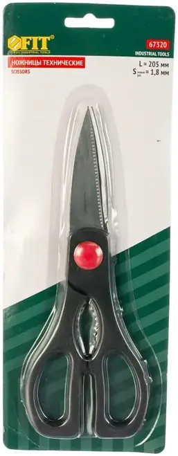 Fit ножницы технические хозяйственные (200 мм)