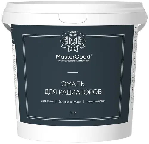 Master Good эмаль для радиаторов (1 кг) белая