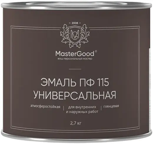 Master Good ПФ-115 эмаль универсальная (2.7 кг) бежевая