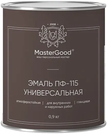 Master Good ПФ-115 эмаль универсальная (900 г) белая