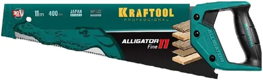 Kraftool Alligator Fine 11 ножовка для точного реза (400 мм)