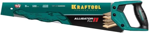 Kraftool Alligator Fine 11 ножовка для точного реза (500 мм)