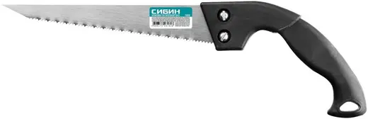 Сибин ножовка по гипсокартону выкружная (200 мм)