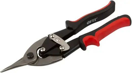 Fit Профи ножницы по металлу усиленные прямые (250 мм)