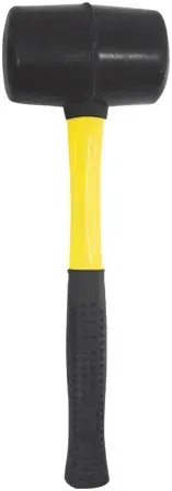 Fit киянка резиновая c фиберглассовая ручкой (450 г) №4492040
