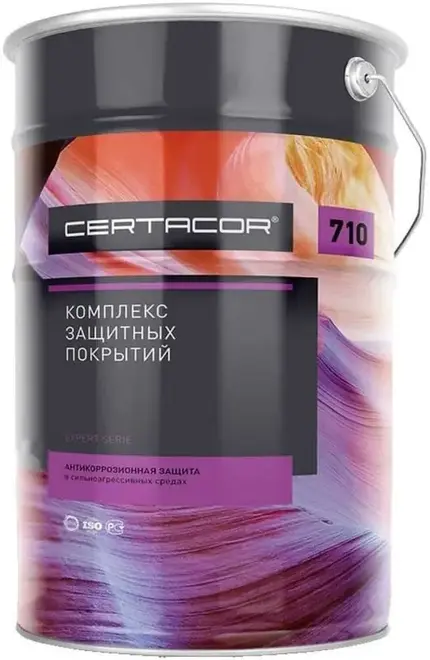 Certa Certacor 710 эмаль химстойкая (25 кг) синяя