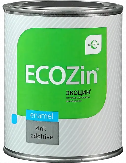 Certa Ecozin антикоррозийный грунт с 96% цинка (800 г) серый