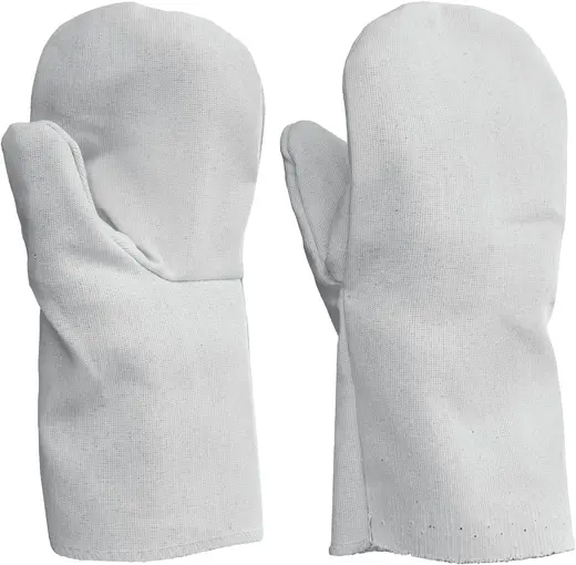 Сибин рукавицы хлопчатобумажные с двойным наладонником (XL)