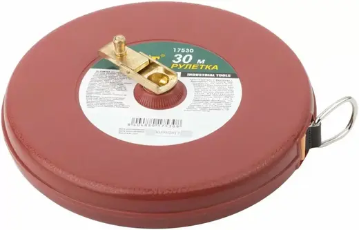 Fit Measuring Tape рулетка в красном пластиковом корпусе (30 м*11 мм)