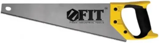 Fit Профи ножовка по дереву 3D-заточка каленая (450 мм) 11 зубьев сталь