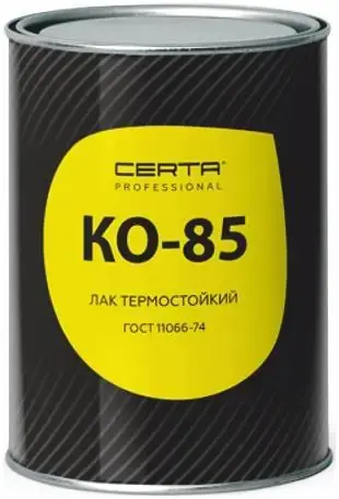 Certa КО-85 лак термостойкий для печей (700 г) полуматовый