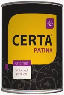 Certa Patina патина для металла (10 кг) готическая зелень