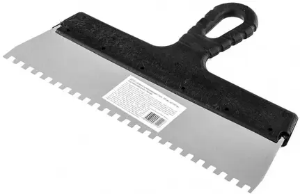 Акор шпатель зубчатый (300 мм) зубцы 6 * 6 мм