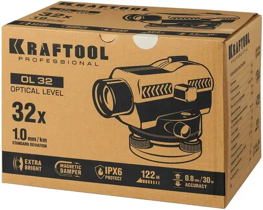 Kraftool Professional OL-32 нивелир оптический