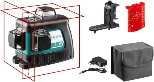 Kraftool Professional LL-3D-2 нивелир лазерный (635 нм)