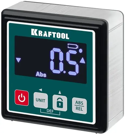 Kraftool Kompakt уровень-уклономер магнитный электронный (69 мм)