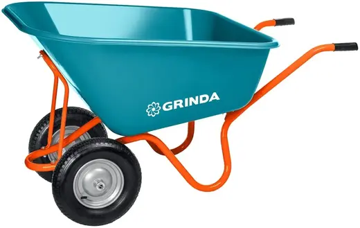 Grinda Proline GP-1 тачка садовая с пластиковым кузовом (260 л)
