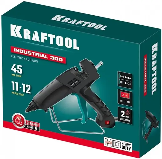 Kraftool Industrial 300 пистолет клеевой термоклеящий