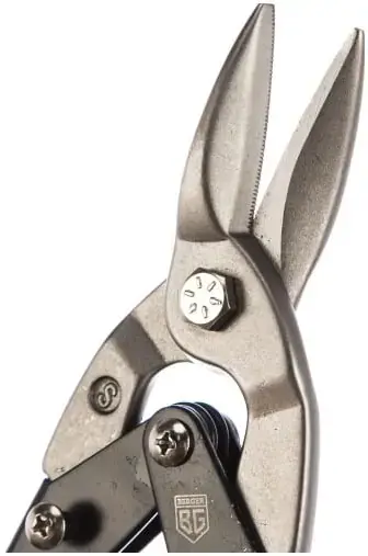Berger ножницы по металлу ручные рычажные с прямым резом (250 мм)