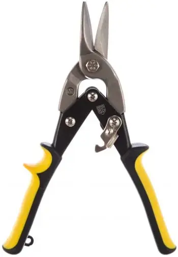 Berger ножницы по металлу ручные рычажные с прямым резом (250 мм)