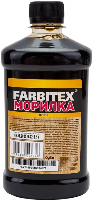 Farbitex морилка водная (500 мл клен)
