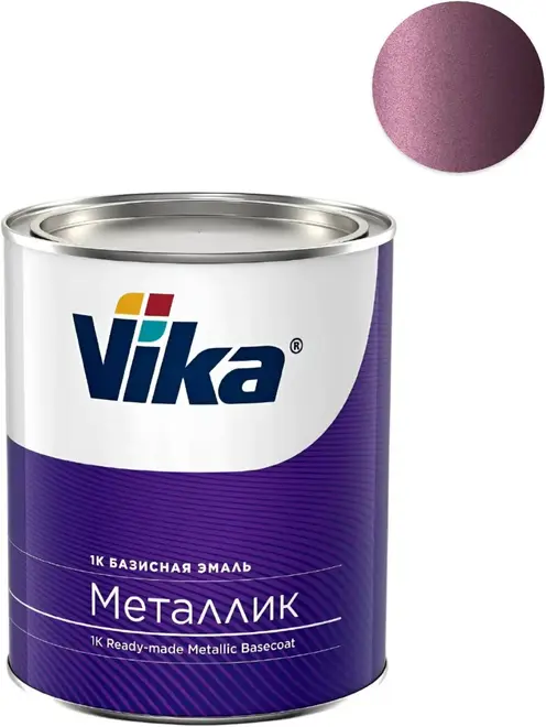 Vika Металлик эмаль базисная однокомпонентная (900 г) антарес №125