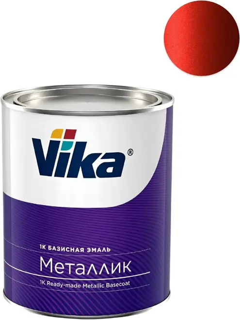 Vika Металлик эмаль базисная однокомпонентная (900 г) сердолик №195