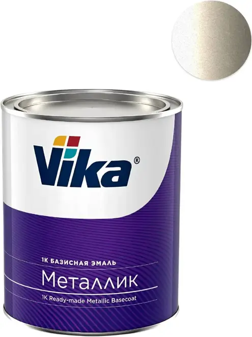 Vika Металлик эмаль базисная однокомпонентная (900 г) Marron Glace D17