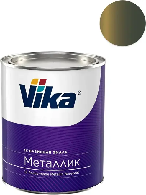 Vika Металлик эмаль базисная однокомпонентная (900 г) аллигатор №309
