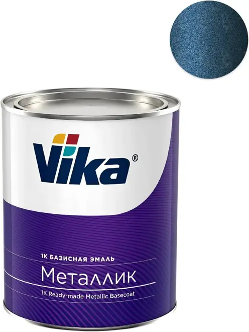Vika Металлик эмаль базисная однокомпонентная (900 г) агава №303