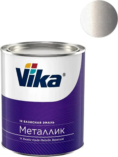Vika Металлик эмаль базисная однокомпонентная (900 г) лунный свет №495