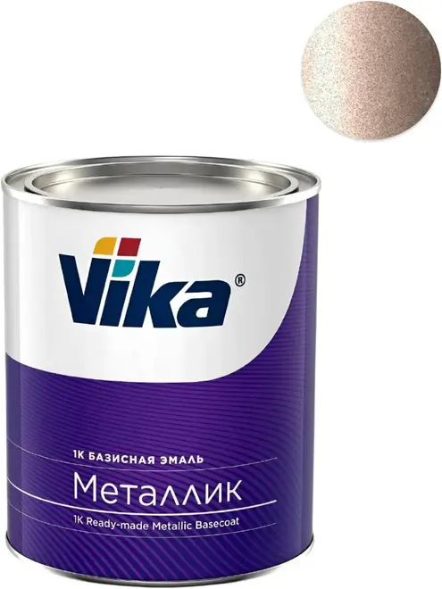 Vika Металлик эмаль базисная однокомпонентная (900 г) лаванда №675