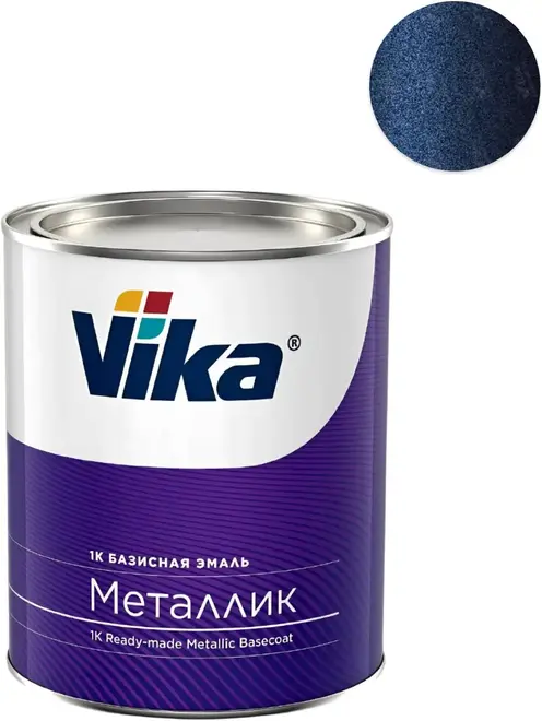 Vika Металлик эмаль базисная однокомпонентная (900 г) посейдон №902