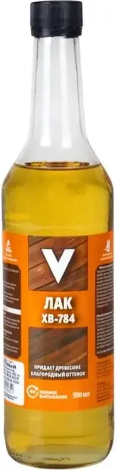V ХВ-784 лак (500 мл) палисандр глянцевый