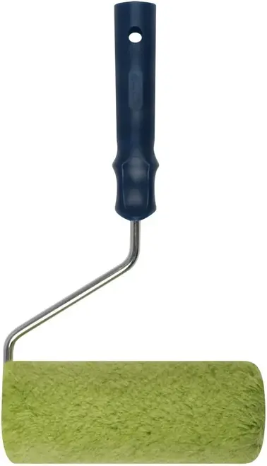 Fit валик из полиакрила (180 мм d40/63 мм 6 мм) белый с сине-красной полоской