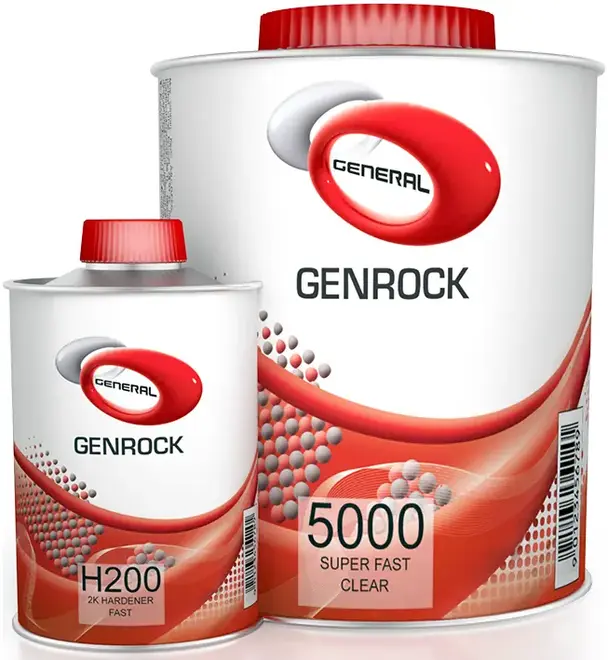 General G5000 2К Genrock лак акриловый универсальный 2-комп (1.5 л (1 л + 500 мл)