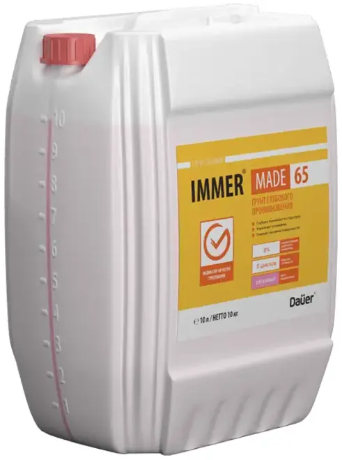 Dauer Immer Made 65 грунт глубокого проникновения (10 л) розовый
