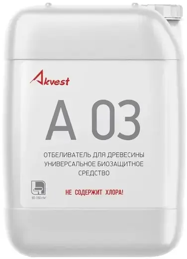 Аквест A 03 отбеливатель для древесины (32 кг)