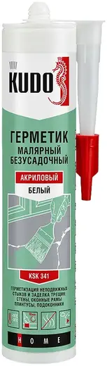 Kudo Home KSK 341 герметик малярный безусадочный акриловый (280 мл)