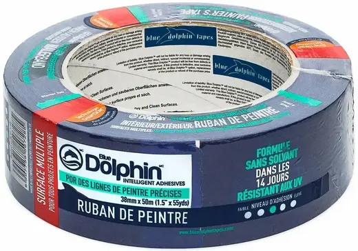 Blue Dolphin Painters Tape лента малярная (38*50 м)