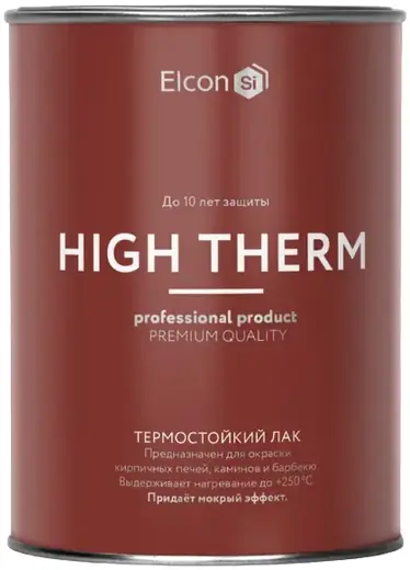 Elcon High Therm термостойкий лак (1 л)