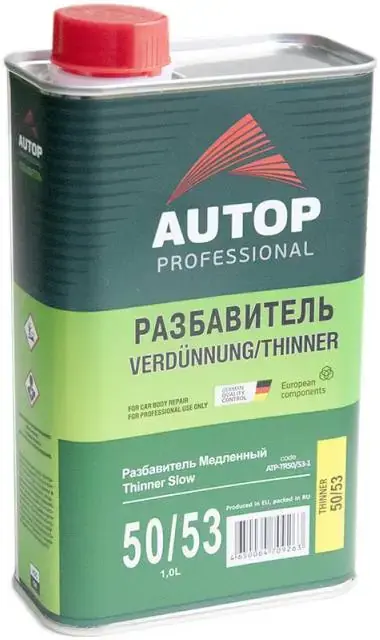 Autop Thinner Slow 50/53 разбавитель медленный акриловый (1 л)