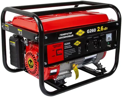 DDE G260 бензиновый генератор (2600 Вт)