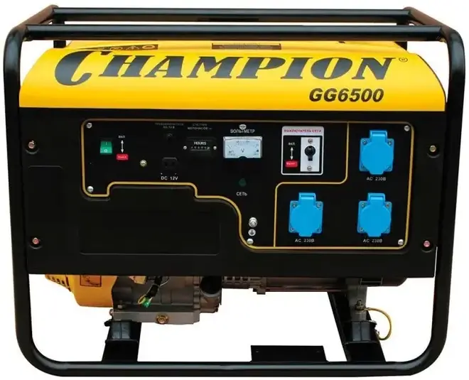 Champion GG6500 бензиновый генератор (5000/5500 Вт)