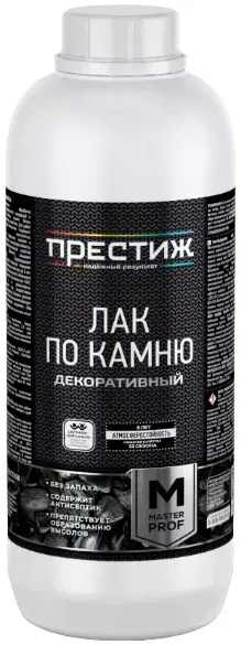 Престиж лак по камню декоративный (1 л) полуматовый