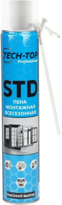 Tech-Top Professional Professional STD монтажная пена всесезонная (740 мл)