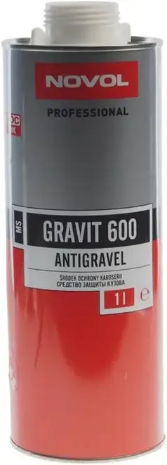 Novol Professional Gravit 600 MS антигравий средство для защиты кузова (1 кг) белый