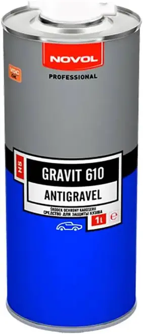 Novol Professional Gravit 610 HS антигравий средство для защиты кузова (1 л) белый