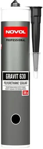 Novol Professional Gravit 630 полиуретановый герметик (310 мл) белый