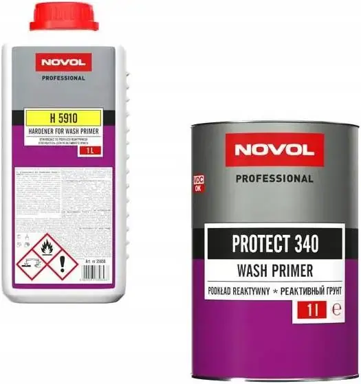 Novol Professional Protect 340 грунт реактивный 2-комп (2 л (1 л + 1 л)